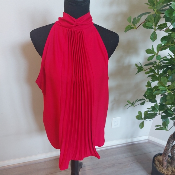 7AVENUE Women's Red Top Size Large. NWT - Picture 6 of 9